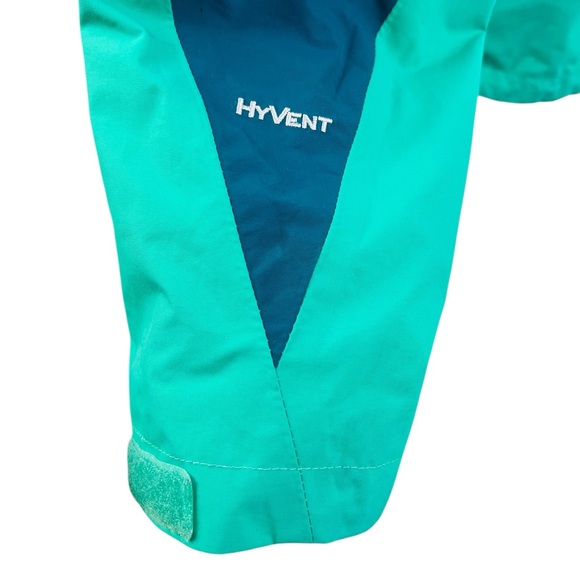 The North Face Women's Aqua and Navy Ski Jacket - Picture 6 of 9